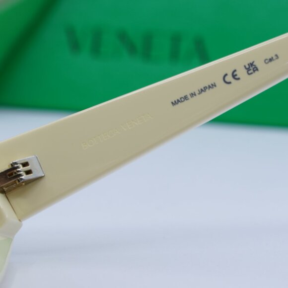 Final Price! Bottega Veneta BV1031S 006 Ivory/Grey Sunglasses